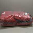 Chair Cushions for Dining Chairs, Dining Chair Cushions, Tufted Indoor Chair Pads with Ties & Non Slip Backing, Seat Cushions for Kitchen Chairs 16.5 x 16.5 x 3.5, Set of 4, Red