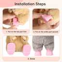 2 x sunla 10 Pairs Doll Shoes for 17cm Dolls, Cute Mini Shoes Accessories for 17cm Dolls Sitting Standing Series, Silicone Doll Rain Shoes Boots