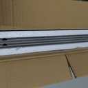 Wire Shelf Covers, Lightweight Removable PVC Faux Wood Wire Rack Covers for Pantry, Closet (4pcs, 24" W x 12" D, Wood Color)