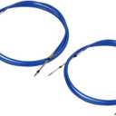 Nakkaa 33C Throttle Shift Control Cable Compatible with Outboard Engine Boat Motor Steering System Blue (2PC 20FT)