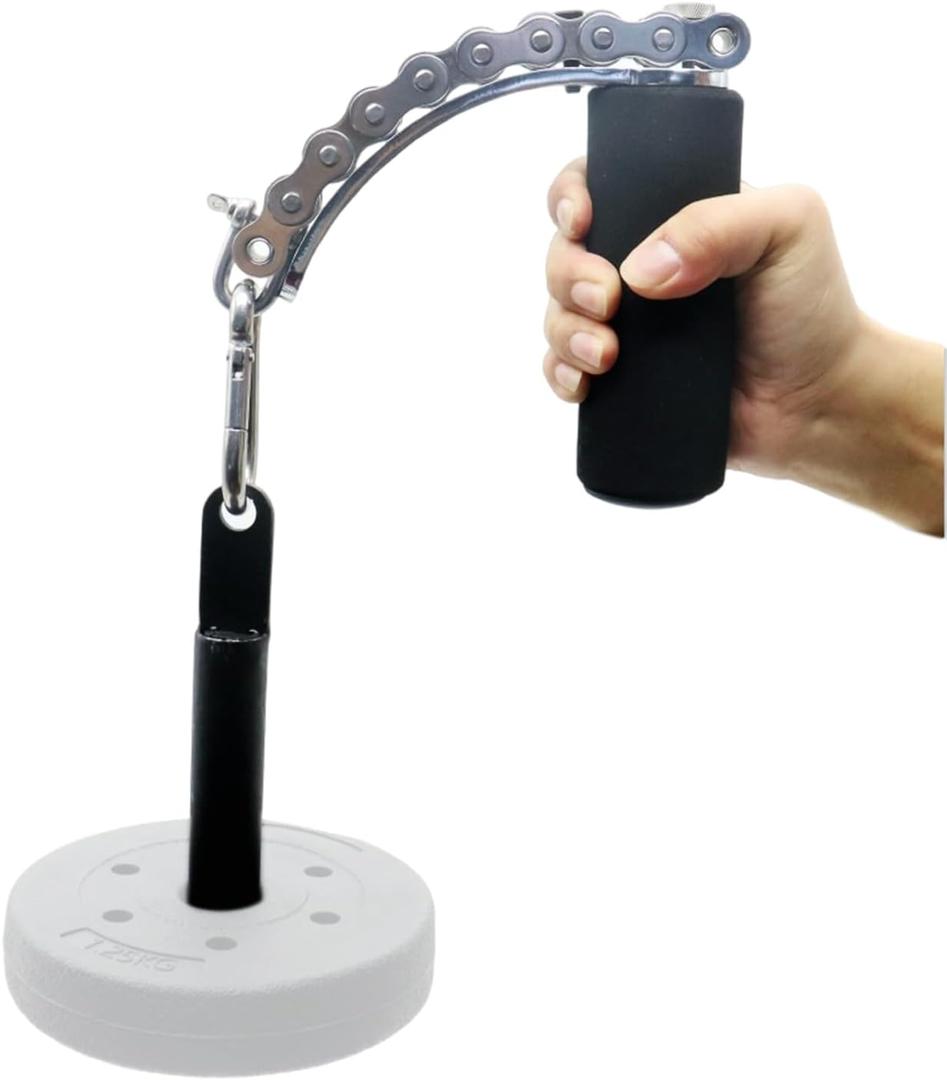 Pro Arm Wrestling Exerciser Strengthener Muscle Strength Equipment Hand Forearm & Grip Trainer Fitness Equipment for Home Gym Workout,Sponge Handle (Black)