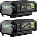 Replacement for Ryobi 40V Battery 3.5Ah Compatible with Ryobi 40V Lithium Battery OP40602 OP40601 OP4060A1 OP4026A OP4075A OP4050A OP40201 OP4040 OP40404 OP401 with LED Indicator