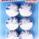 Air Jungles Automatic Toilet Bowl Cleaner Tablets (8 Count), Extra Fresh Cleaner Tabs for Toilet, Quick Bubbles Foaming and Long-lasting, Easy-to-Use, Simply Drop Tablet in Tank