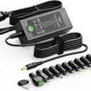45W Universal 15V 13.5V 12V 9V 7.5V 6V 5V DC Power Supply, Switching AC Adapter Replacement Power Cord for LED Strip Lights Baby Monitor Security Cameras, Support 1A 2A 3A Max.