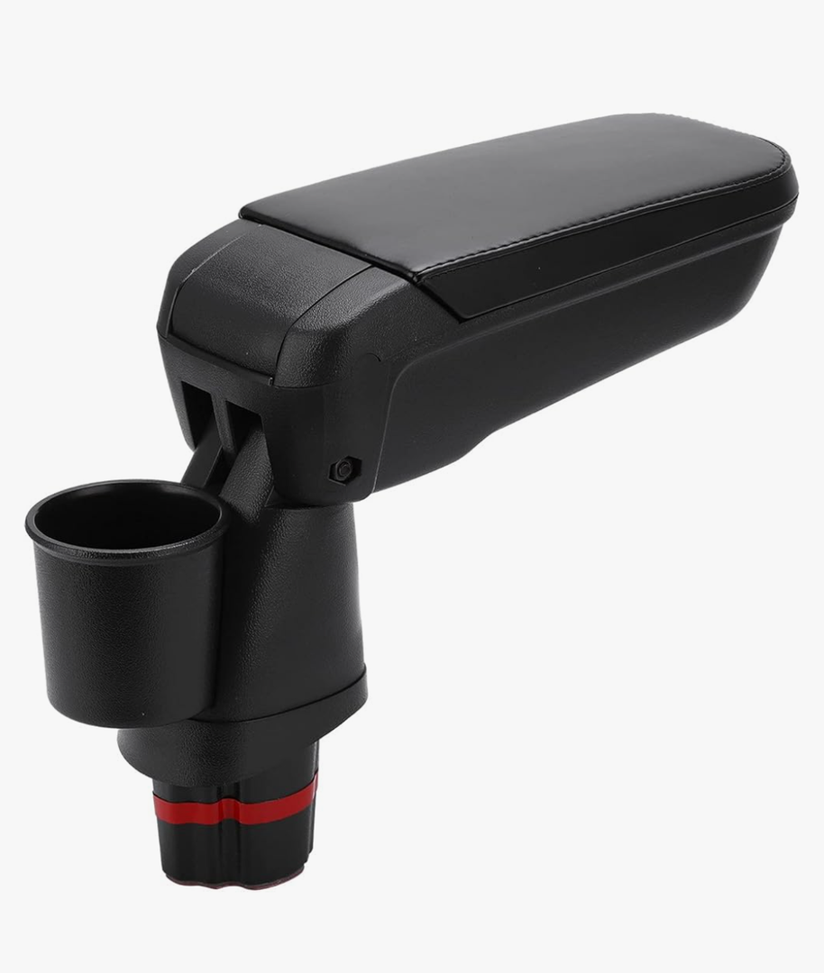 Fydun Central Armrest Box with Water Cup Holder Armrest Storage Box+Cup Holder Replacement for Fortwo Forfour 453 2015-2019