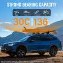 300lbs Lockable Roof Rack Cross Bars Compatible with Subaru Outback Wilderness 2022 2023 2024 2025, Heavy Duty Aluminum Roof Rails Crossbar for Rooftop Cargo Bars Luggage Kayak Bike Racks