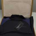 Dark Lightning 3/2mm Kids Wetsuit for Boys and Girls, Neoprene Thermal Swimsuit, Toddler/Junior/Youth One Piece Wet Suits for Scuba Diving (Large, Shorty-Navy Blue) Size 10