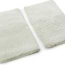 Sherpa Replacement Liners for Travel Pet Carriers - Soft Absorbent Dog Kennel Pad with Waterproof Backing, Machine Washable Dog Crate Pads, 14.5x9.75in - 2 Pack, White, Small
