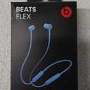 Beats Flex Wireless Earbuds - Apple W1 Headphone Chip, Magnetic Earphones, Class 1 Bluetooth, 12 Hours of Listening Time, Built-in Microphone - Flame Blue