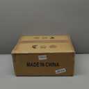 Modern Mid Centur 6 Light Semi Flush Mount Ceiling Lighting Fixture for Living Room Bedroom Dining Room Hallway Kitchen Office,Minimalist Gold and Black Sputnik Chandelier