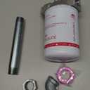 High Flow Fuel Filter, 1 NPT 30 Micron Spin-on Cartridge Style for Mobile and Stationary Fuel Pump Tank Boat