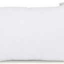 Acanva Decorative Rectangle Throw Pillow Inserts Hypoallergenic Form Stuffer Cushion Sham Filler, 1 Count (Pack of 1), White, 12" x 20"
