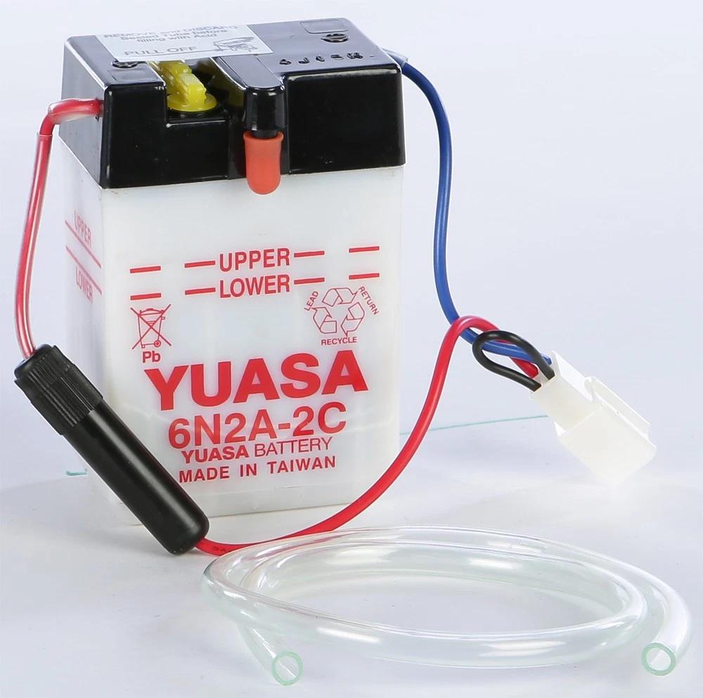 Yuasa YUAM262AC 6N2A-2C Battery 6V 2Ah(10HR)