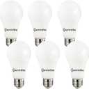 100W Equivalent Light Bulbs,A19 Super Bright 15W 6500K Daylight, 1500 Lumens, Non-Dimmable LED Bulb, E26 Standard Base for Indoor and Outdoor, ETL Listed, 6-Pack