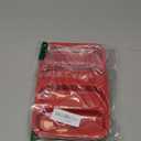 Silicone Hotdog Bun Pan, 6 Inch Standard Hot dog Bun Mold, 4 Cup Non-stick Homemade Hotdog Bun Baking Pans, Mini Baguette Pans, Dishwasher Safe, 2 Pcs (Red)