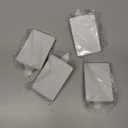 HMASYO Christmas Stocking Holders for Mantle Set of 4, White Heavy Duty Iron Stocking Hangers Base, Low Profile Weighted Stocking Holder Hooks for Fireplace Tabletop Shelf Christmas Decoration