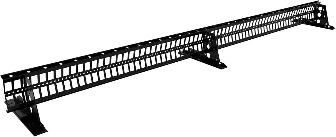 Snow Fence, 8ft Roof Snow Ice Guards, Stop Snow from Sliding Off Your Roof, Extendable (Black)