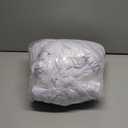 4 Pieces Cocktail Table Skirt Round Cocktail Table Covers 32 x 43 Inch Spandex Stretch High Top Table Cloth for Wedding Table Bar Banquet Party Supplies (White)