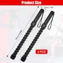 Ropeless Battle Ropes 2 Pcs Battle Rope Sticks Cordless Battle Ropes Ropeless Jump Rope Battle Rope Sticks for Home or Gym Style-A