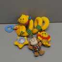 Jollybaby Crib Stroller Car Seat Toys for Baby 0-3-6-9-12 Months, Tummy Time Hanging Sensory Toys for Newborn with Music Box and Teether, Spiral Carseat Toy for Baby Boys Girls Gifts (07-Little Lion)