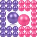 Teyva 40 Pcs Small Pilates Ball Bulk 9 Inch Mini Yoga Balls, 9.84 inches diameter