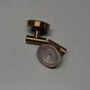 Suction Cup Hooks for Shower,Heavy Duty Shower Towel Suction Hooks,No Drill Wall Mounted Towel Hooks for Bathrooms Wall,Kitchen,Glass,Mirror,Tile to Hang Towels, Robes, Coat- Gold (2 Pack)