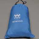 Beach Blanket Waterproof Sandproof Beach Mat 79" X 83"/10'x9'for 2-8 Adults Quick Drying Outdoor Picnic Mat Beach Accessories for Travel, Camping, Hiking (Bule-striped)