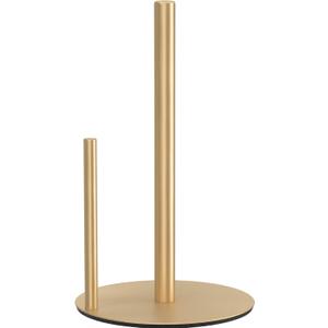 Paper Towel Holder Gold, Premium Stainless Steel Kitchen Roll Dispenser, Countertop Roll Organizer