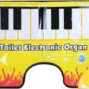 Potty Piano,Potty Piano Musical Floor Mat Sounding Rug Novelty Bathroom Fun Toilet Floor Mat Gifts