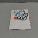 Two Fast Cake Topper Race Car Cake Topper Car Cake Decorations Two Fast Birthday Decorations for Boys Girls 2nd Birthday Party Decorations