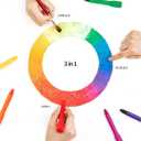 Amos Premium Non-toxic Silky Crayon Pasnet 24 Colors