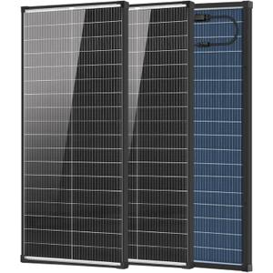 100 Watt Solar Panel, N-Type Solar Panel 18BB 25.6% High-Efficiency