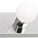 Design House 500850 3-Light Vanity Strip Light Contemporary Dimmable for Bathroom, Bedroom, Makeup Vanity, Polished Chrome