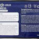 Gel Soft Flexible Ice Pack for Injuries - 1 Pack (Medium 7.5" x 11.5") Reusable Hot & Cold Compress for Pain Relief, Freezer Cold Pack for Hip, Shoulder, Knee - Cooling Gel Pad for Swelling, Bruises