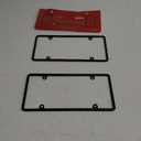 Cruiser Accessories 21350 Slim Rim License Plate Frame, Black