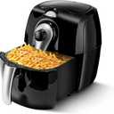 Compact 7 QT Non-Stick Air Fryer with Touch Control - Perfect for Families