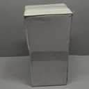 Black Metal Mailboxes for Outside Post Mount, Standard Mail Box, Galvanized Steel Heavy Duty Mailbox, Medium Capacity, 19 x 8.7 x 6.7 inches, Black