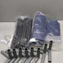 42x42 Inches Puppy Playpen with Cover&Dog Pads, Dog Playpen for Puppies or Small Dogs, Pet Playpen for Indoor & Outdoor, Sturdy Safety Dog Pen with Thickened Fabric (Blue)