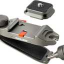 Camera Backpack Clip with Arca-Style Quick Release and Anti-Drop Dual-Lock, Max Load 66 lb Aluminum Clip for Mirrorless/DSLR Cameras, Hands-Free for Hiking Travel and Street Photography