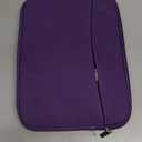 Laptop Case 14 inch, Shockproof Protective Laptop Cover Briefcase Carrying Computer Bag with Accessory Pocket Portable Computer Sleeve for 14" MacBook, HP, Dell, Lenovo, Acer, Dark Purple