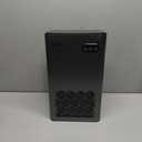 NineSky Dehumidifiers for Home, 95 OZ Water Tank, (1000 sq.ft) Dehumidifiers for Bathroom Bedroom Basement with Auto Shut Off,7 Colors LED Light(Black)