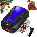 2026 Newly Radar Detector with Mute Memory, City/Highway Mode, Long Range Tracking, LED Display, Ideal Gift for Cars Blue 1027