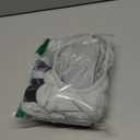 FUAMEY Dog Coat for  Dogs,Waterproof Dog Winter Jacket with Harness Built in Puppy Cold Weather Coats Reflective Pet Vest with Zipper Warm Fleece Dogs Snowsuit Windproof Black, S