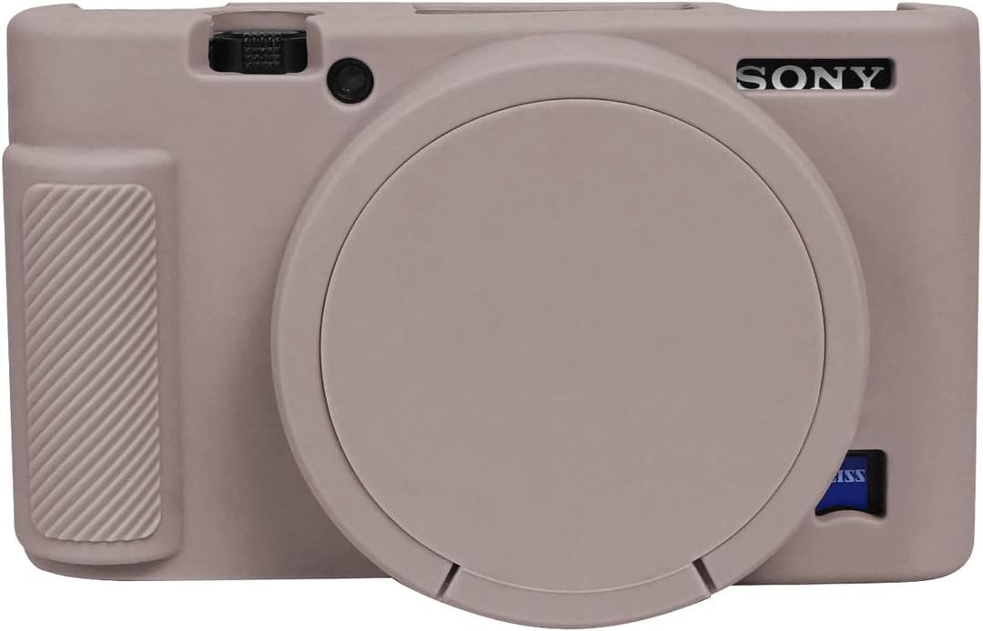 Easy Hood RX100 Case, Silicone Camera Case Lightweight Soft Carrying Cover with Removable Lens Cover for Sony DSC-RX100 III / RX100 V / RX100 IV / RX100 VII DSLR Camera (Tiffany Pink)