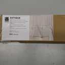 Umbra Estique Over The Door Coat Rack & Multi-Use Organizer, for Coats, Bags, Hats & More, Small, White/Natural