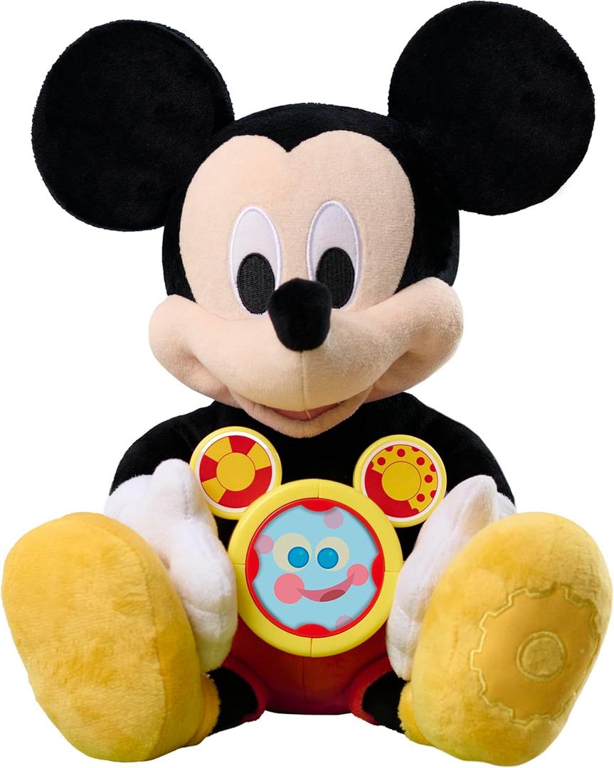 Disney Jr. Oh, Toodles! 11-inch Mickey Mouse Interactive Plush Toy, 3 Modes of Play, Toy for Preschoolers, Boys, Girls, Kids, Ages 3 and Up by Just Play