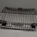 Suncast MB1218B Wire Basket 12x18 Inch, Black