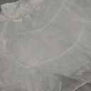 Modeway 1950s Vintage Knee Length Crinoline Petticoats For Women Tulle Skirts For Under Dresses Clothing White,S