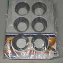 USA Pan Jumbo Texas Muffin Pan, 6 Well, Nonstick & Quick Release Coating, Aluminized Steel