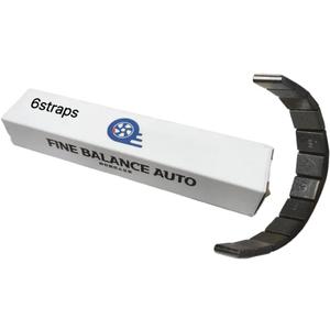 5gr, Black, Adhesive Stick On Wheel Weights, Easy Peel, Low Profile, Cars, SUVs, Motorcycles, RC Cars, Crafts, 12.7 Oz/Box, 6 Strip, Korean Made,